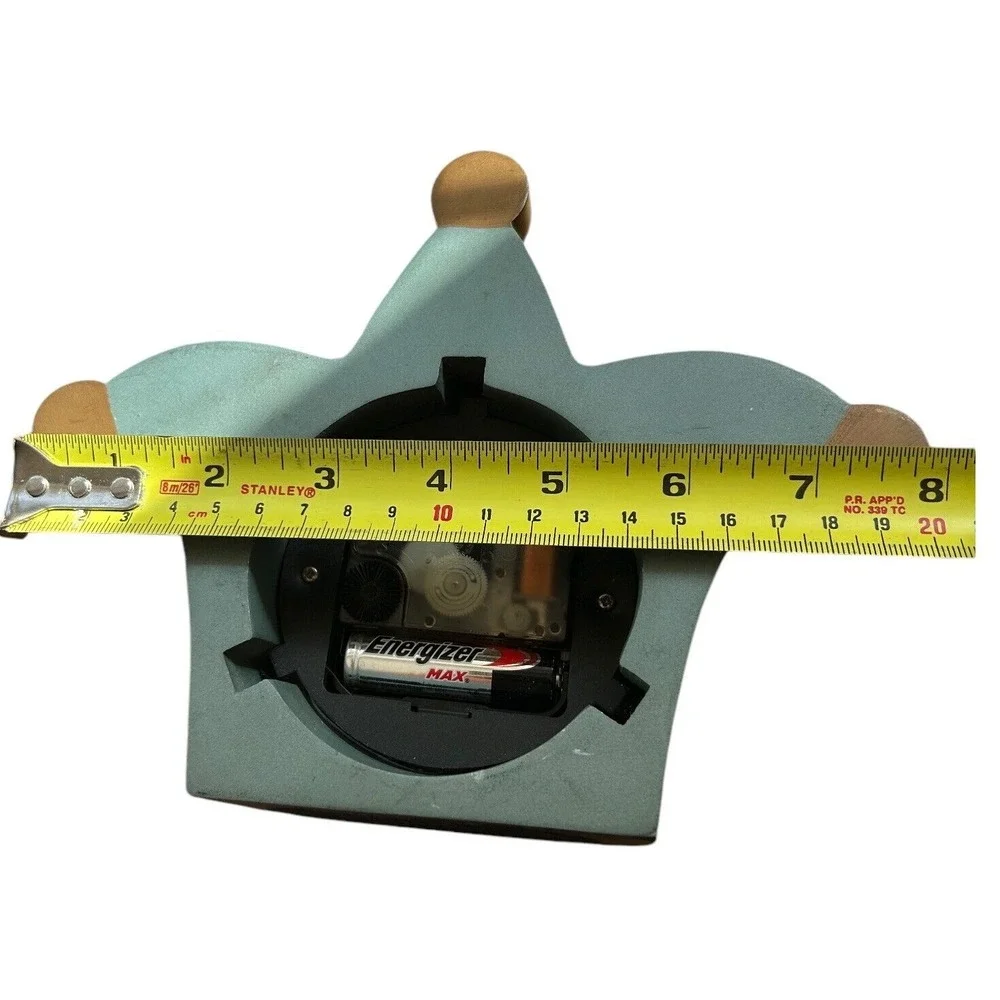 Karllsson Timestone Longford Design Jester Shape‎ Clock works see video